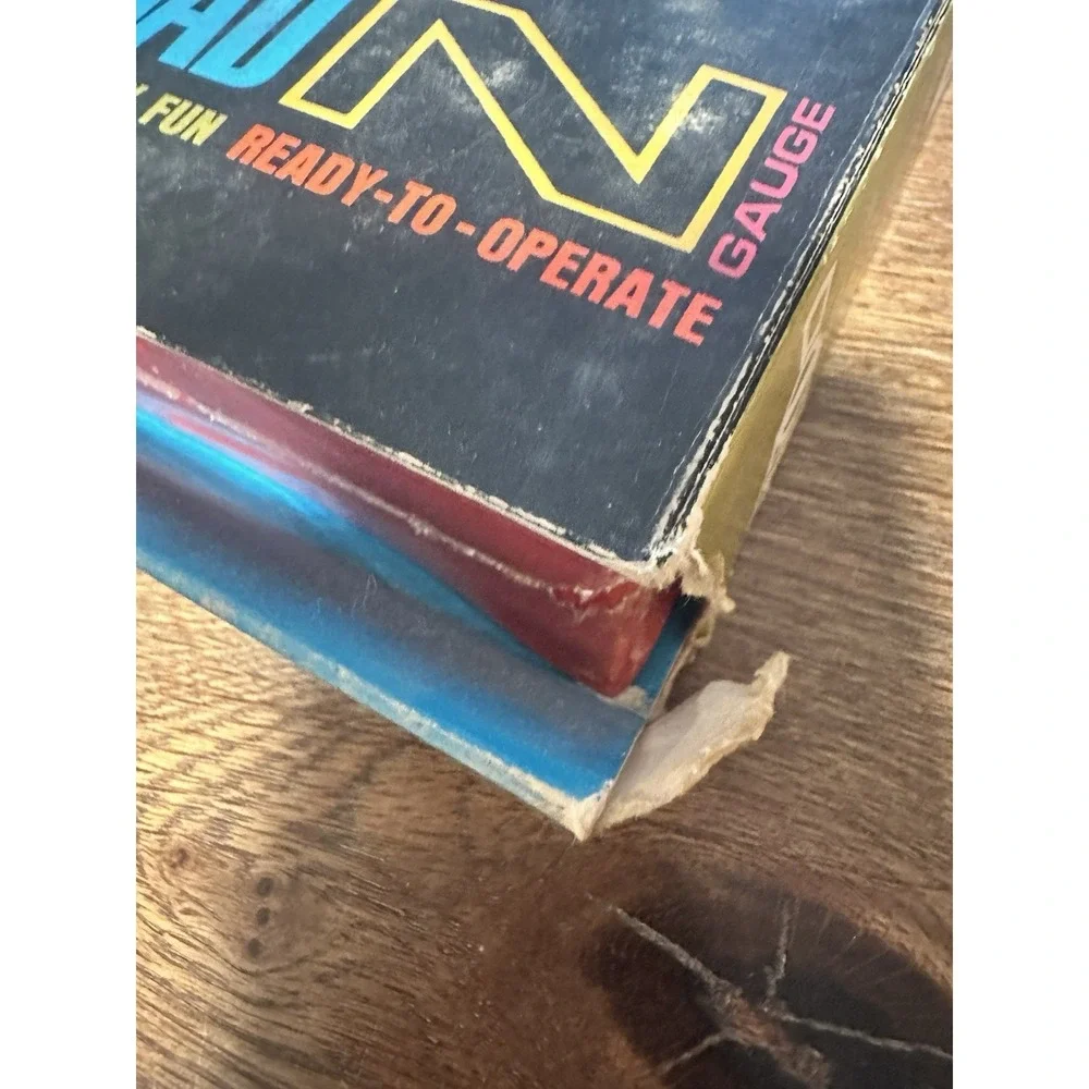 Parkway Vintage Bookshelf Railroad N Gauge Complete Train Set SEALED